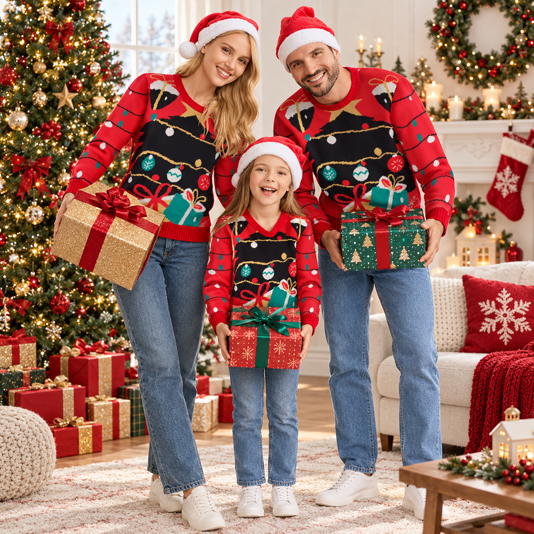 Matching Family Christmas Jumpers – Vivy London