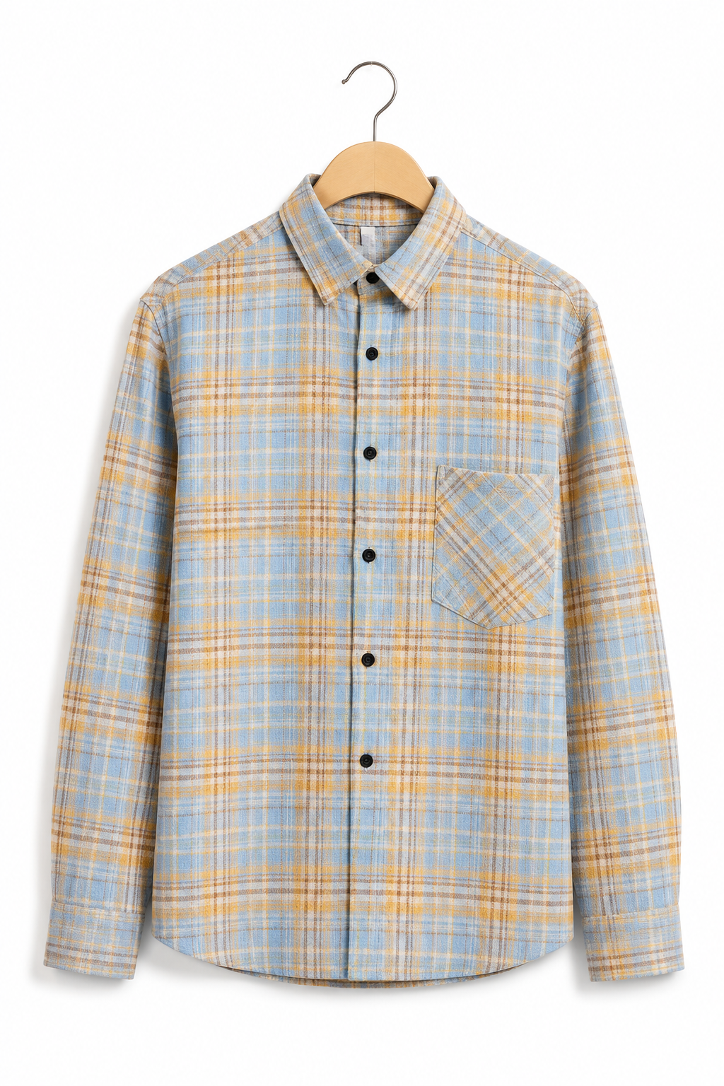 Men’s Relaxed Checked Overshirt