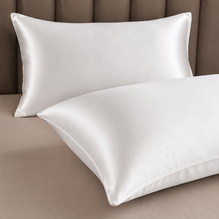 Silk Pillowcase Set of 2 | 100% Mulberry Silk, 19 Momme, for Hair &amp; Skin