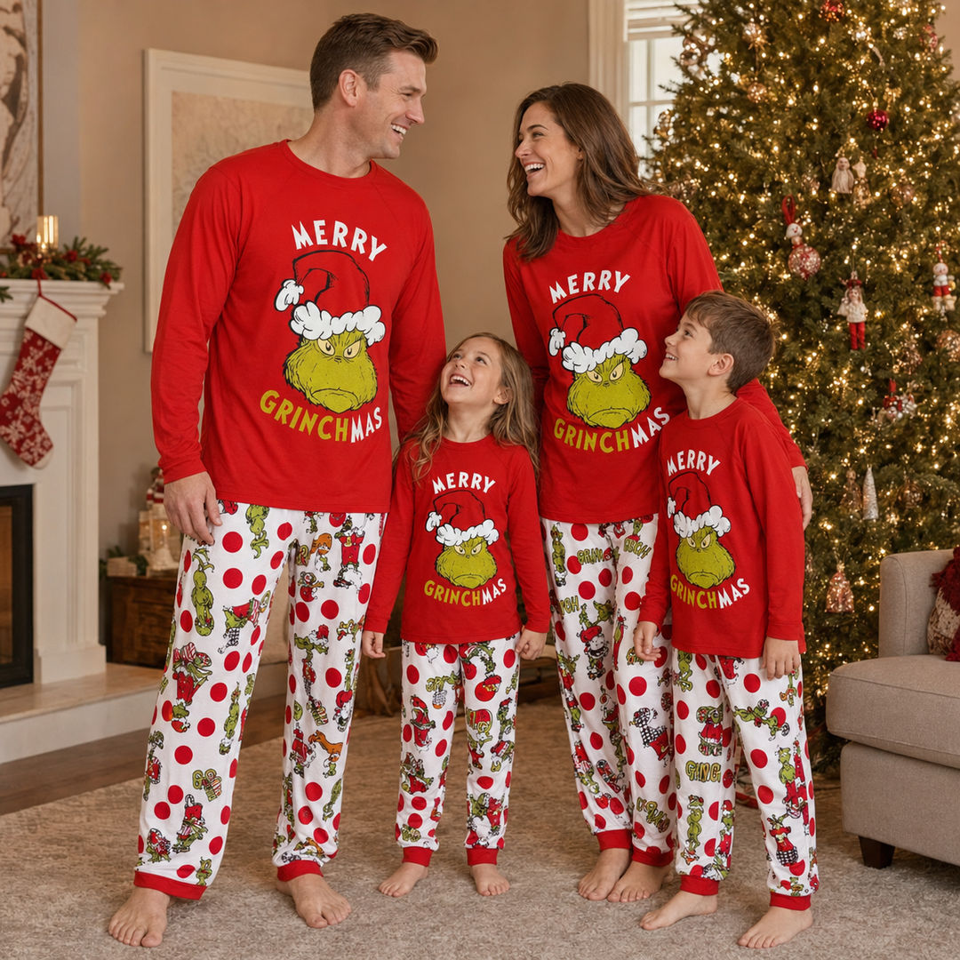 Matching Family Christmas Pyjamas with Dog Sizes – Vivy London