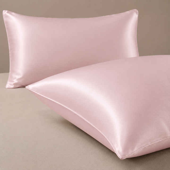 Silk Pillowcase Set of 2 | 100% Mulberry Silk, 19 Momme, for Hair &amp; Skin