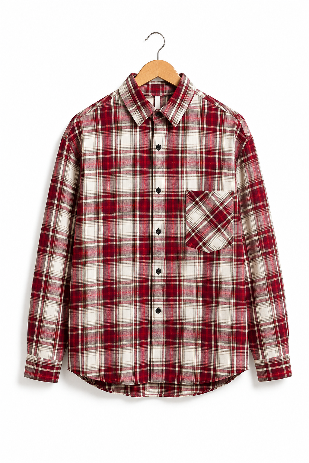Men’s Relaxed Checked Overshirt