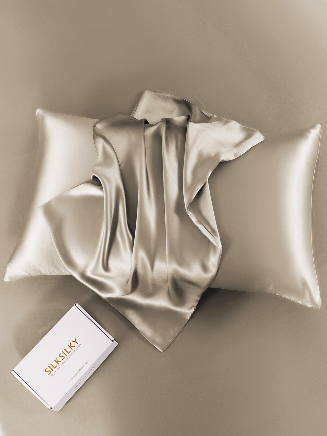 Mulberry Silk Pillowcase | 22 Momme, for Hair &amp; Skin