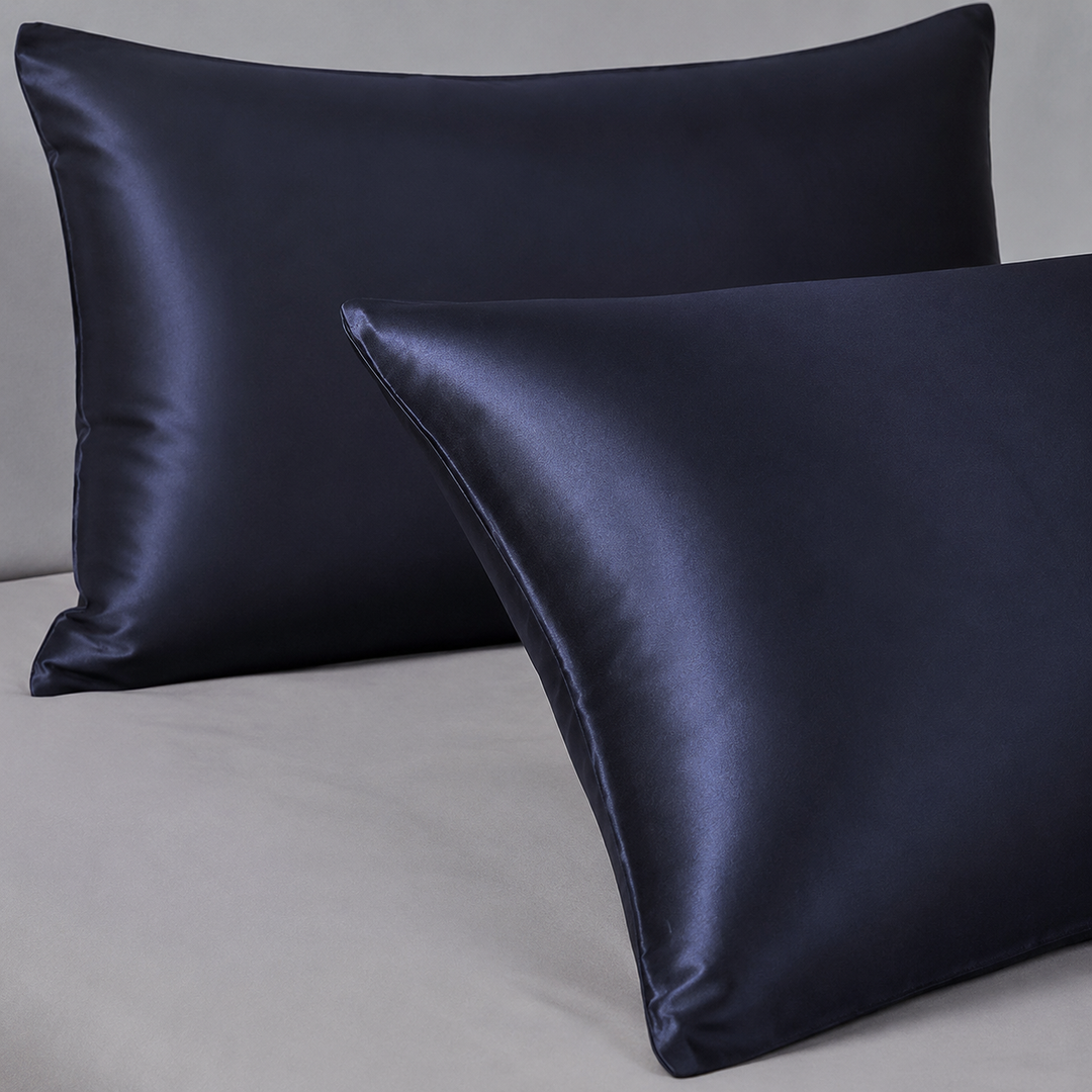 Silk Pillowcase Set of 2 | 100% Mulberry Silk, 19 Momme, for Hair &amp; Skin