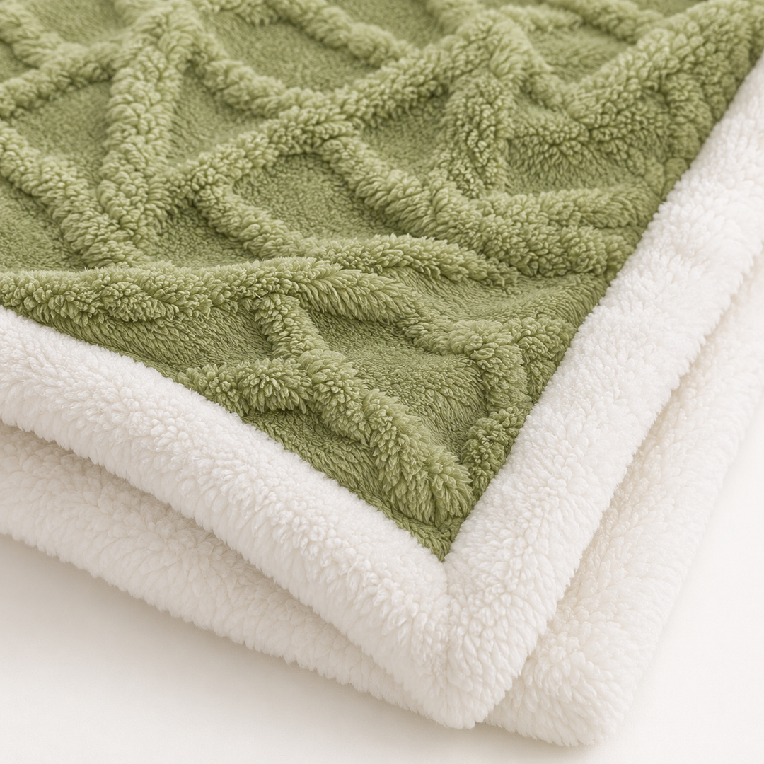 Fleece Throw Blanket | Soft Sofa &amp; Bed Blanket, 6 Sizes, 7 Colours