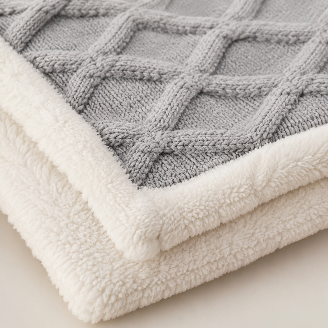 Fleece Throw Blanket | Soft Sofa &amp; Bed Blanket, 6 Sizes, 7 Colours