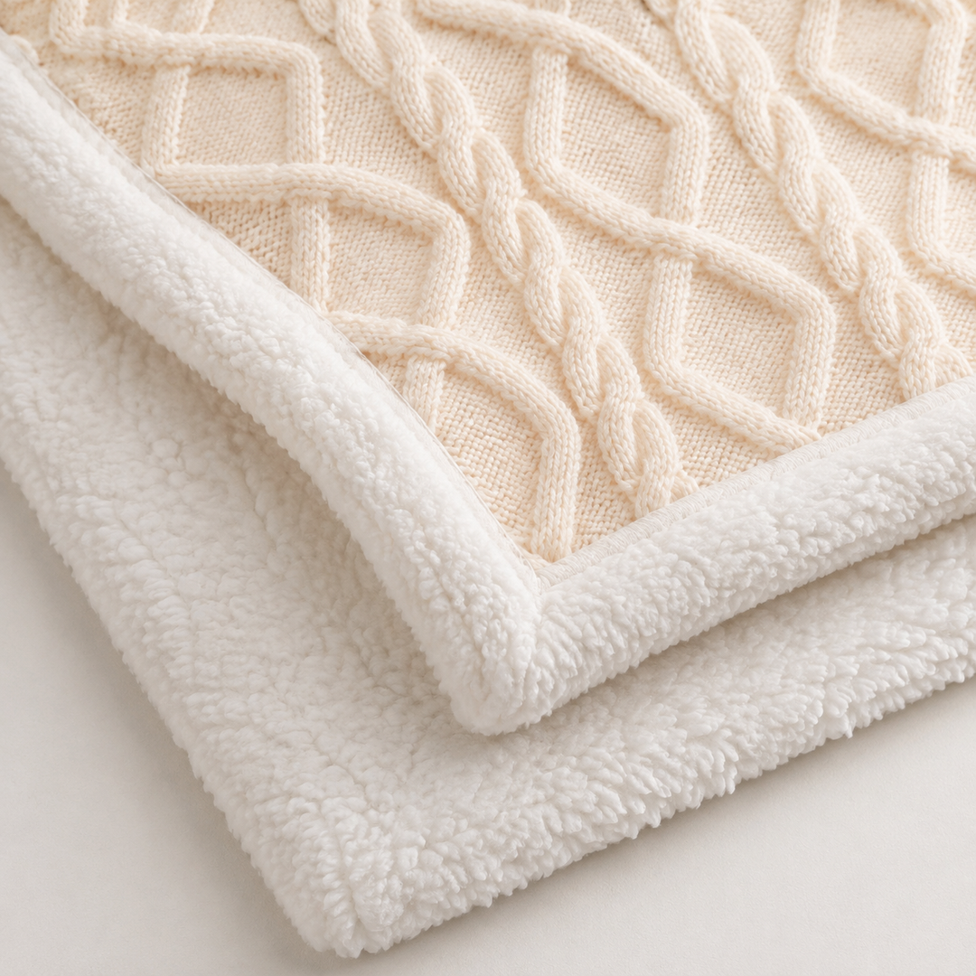 Fleece Throw Blanket | Soft Sofa &amp; Bed Blanket, 6 Sizes, 7 Colours