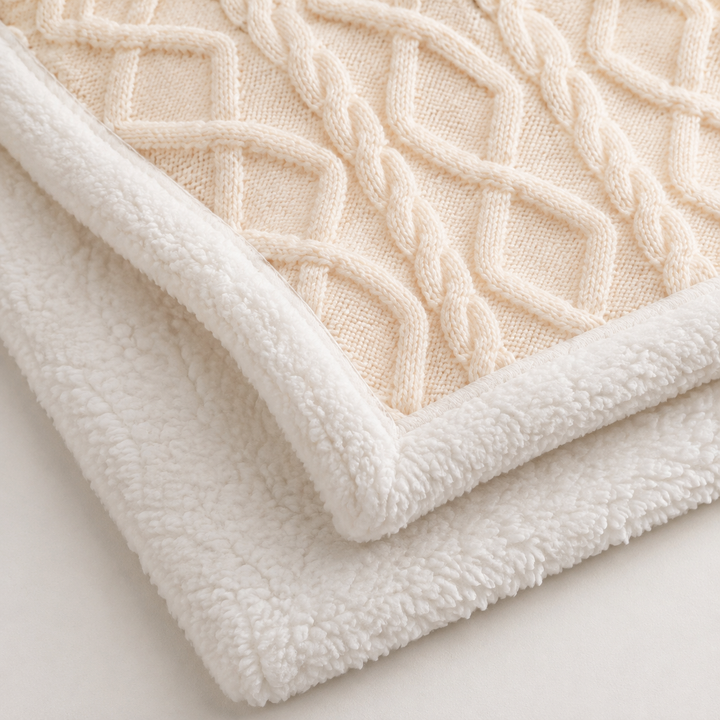 Fleece Throw Blanket | Soft Sofa &amp; Bed Blanket, 6 Sizes, 7 Colours
