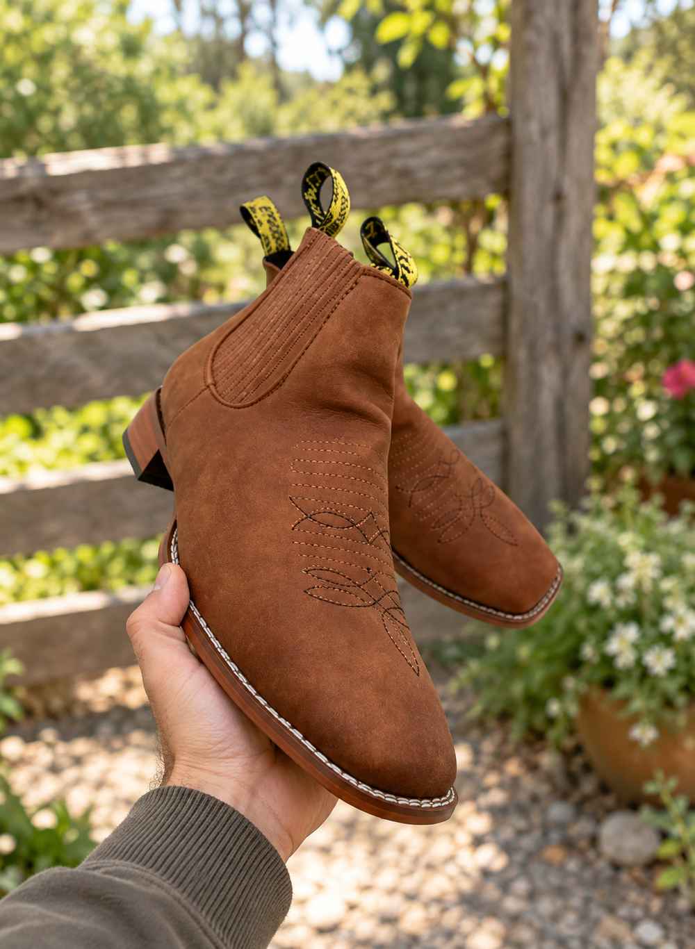 Men's Western Ankle Boots – Vivy London