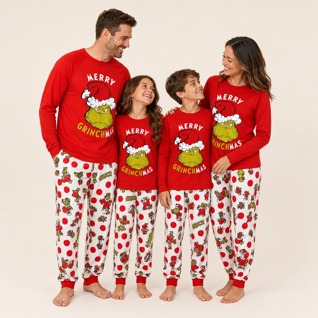 Matching Family Christmas Pyjamas with Dog Sizes – Vivy London
