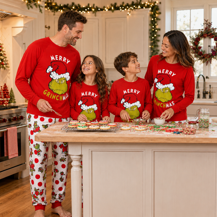 Matching Family Christmas Pyjamas with Dog Sizes – Vivy London