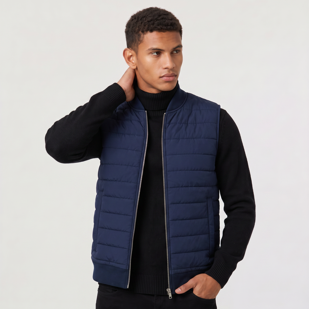 Men's Quilted Gilet – Vivy London