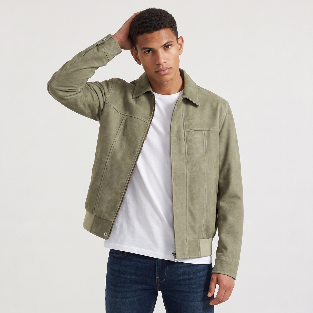 Men's Suede Look Jacket – Vivy London