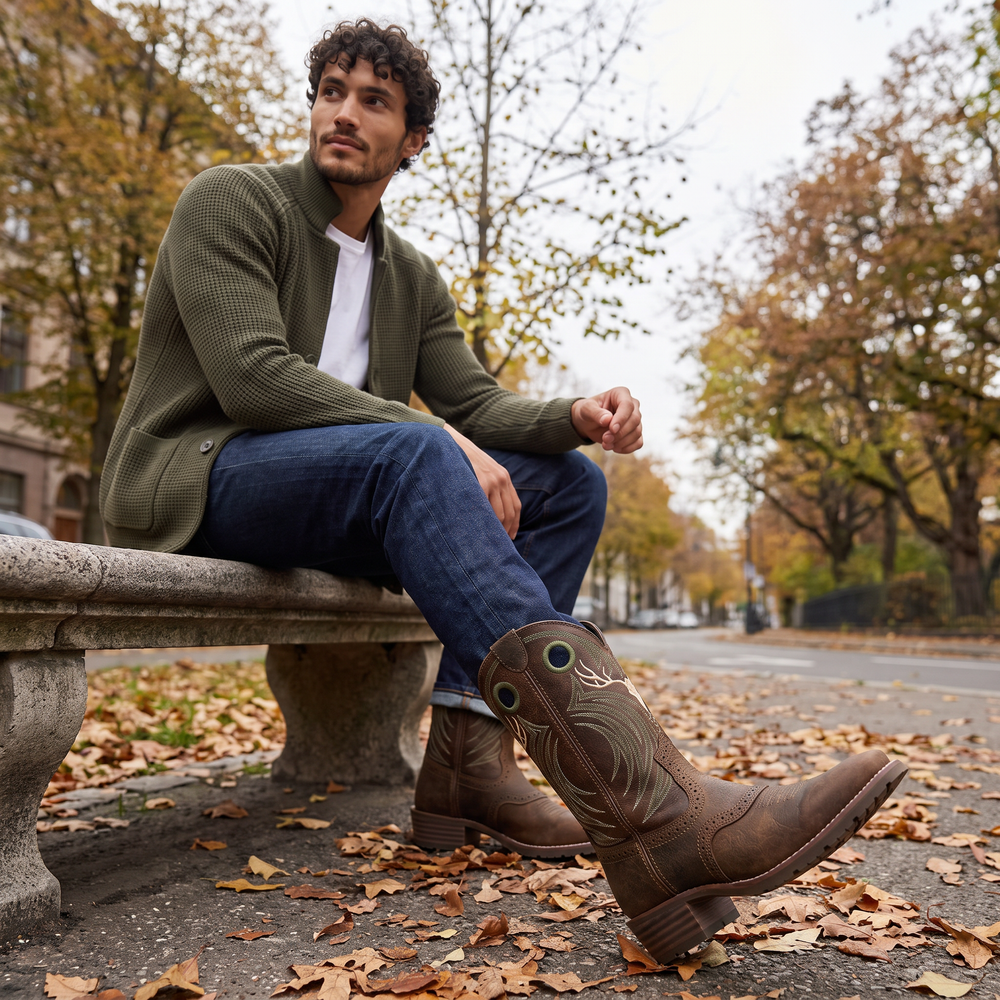 Men's Cowboy Boots – Vivy London