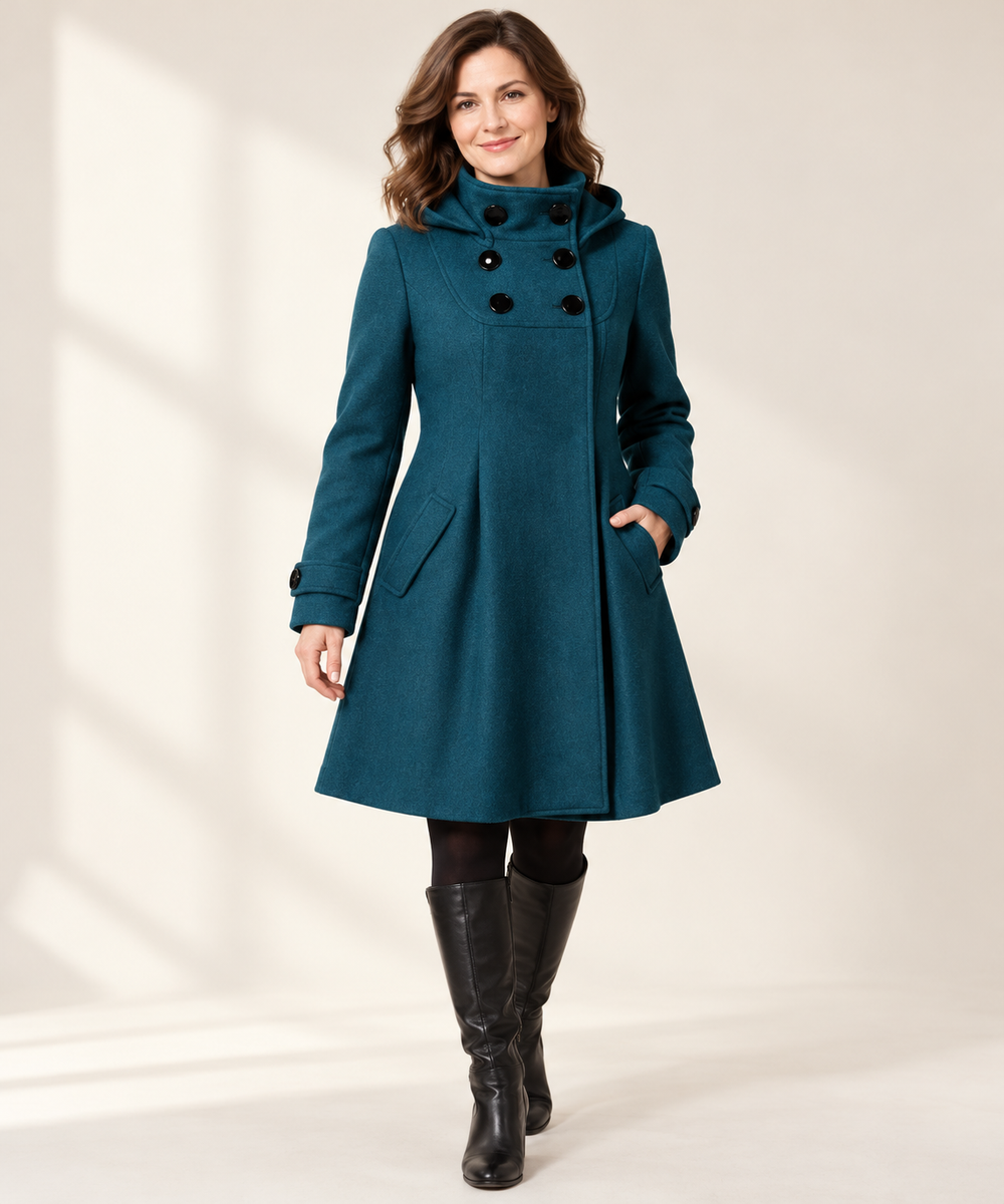 Women's Hooded Coat – Vivy London