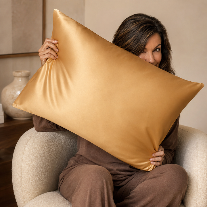 Mulberry Silk Pillowcase | 22 Momme, for Hair &amp; Skin