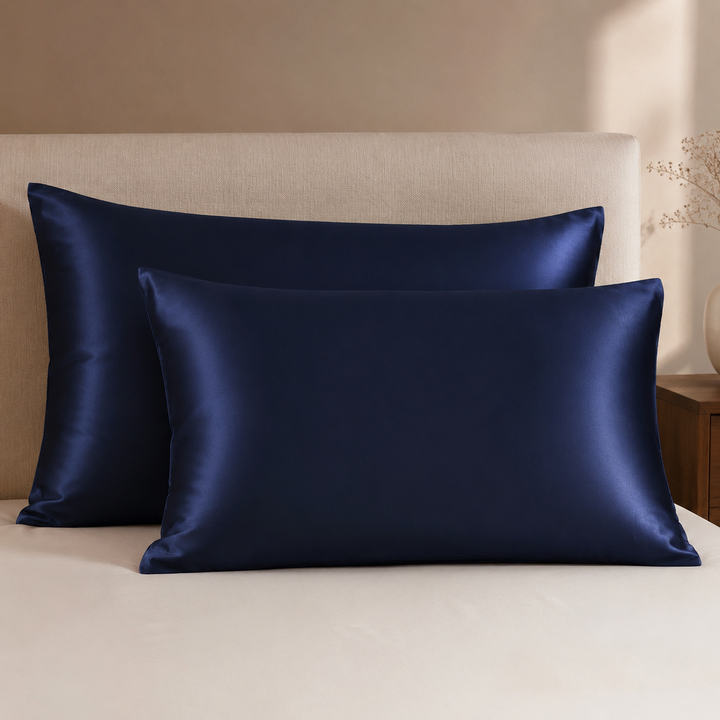 Silk Pillowcase Set of 2 | 100% Mulberry Silk, 19 Momme, for Hair &amp; Skin