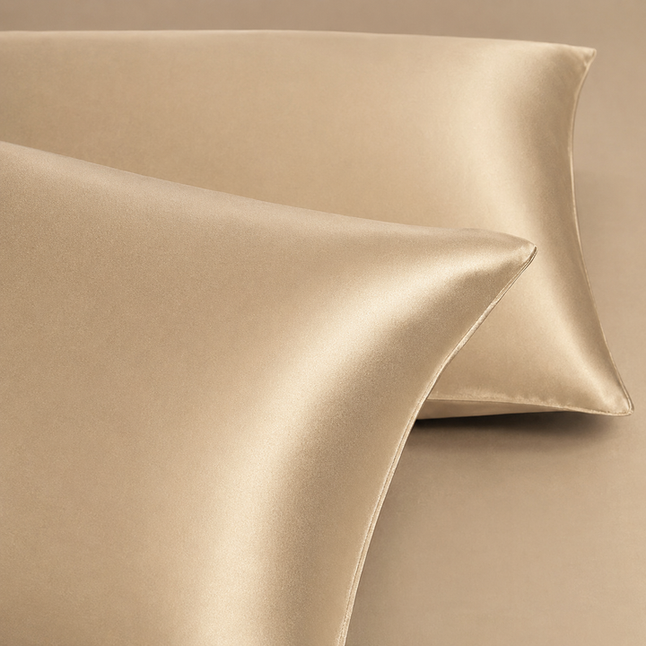 Silk Pillowcase Set of 2 | 100% Mulberry Silk, 19 Momme, for Hair &amp; Skin