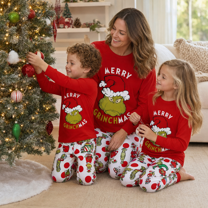 Matching Family Christmas Pyjamas with Dog Sizes – Vivy London