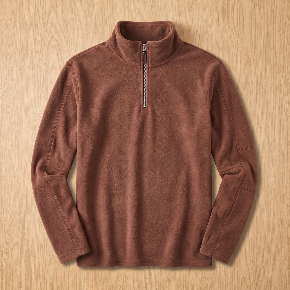 Men's Fleece Quarter Zip Pullover – Vivy London