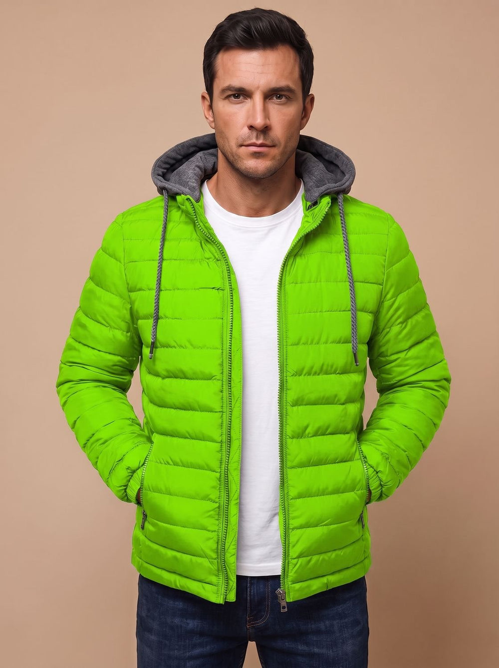 Men's Lightweight Puffer Jacket – Vivy London