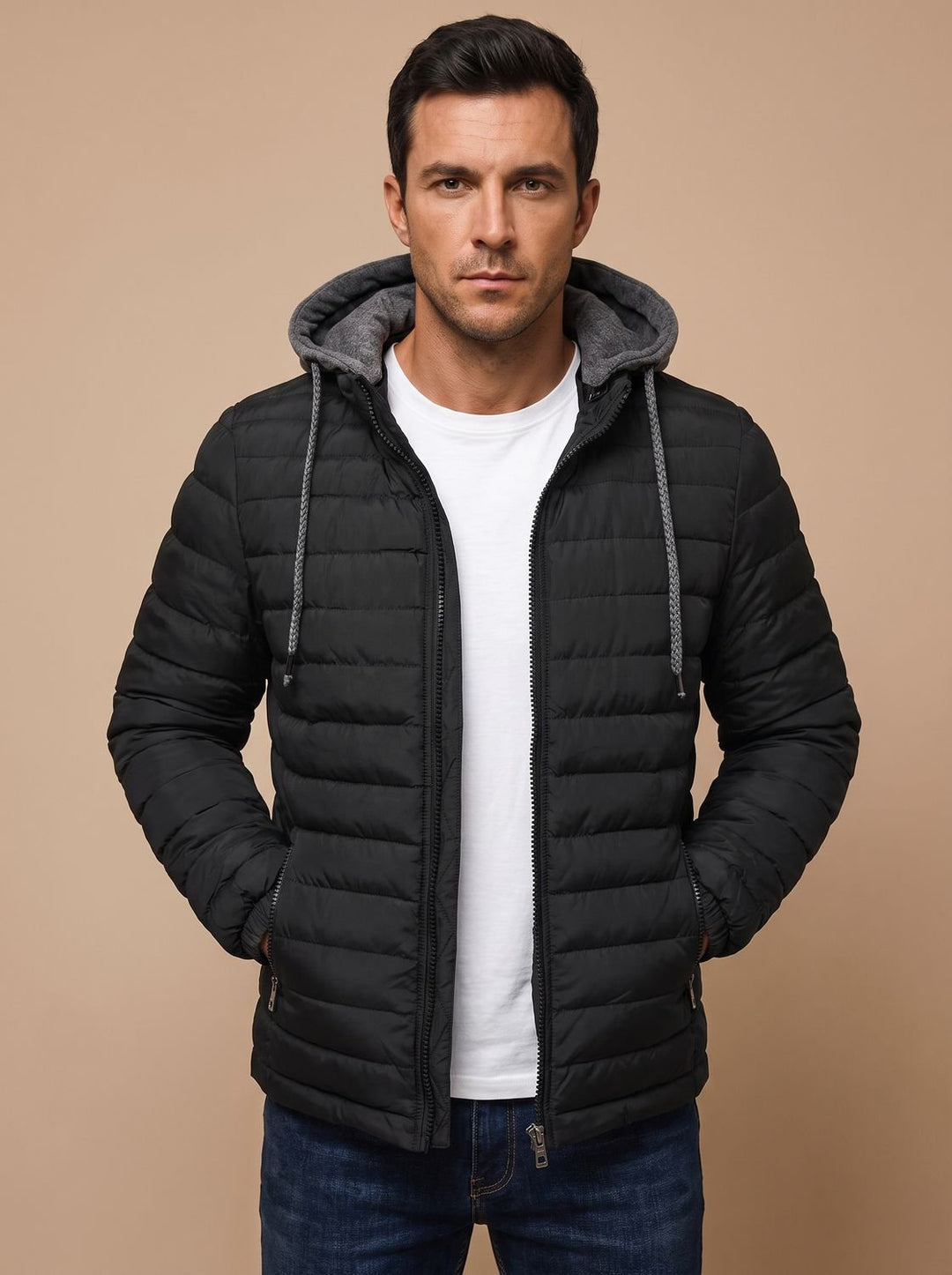 Men's Lightweight Puffer Jacket – Vivy London