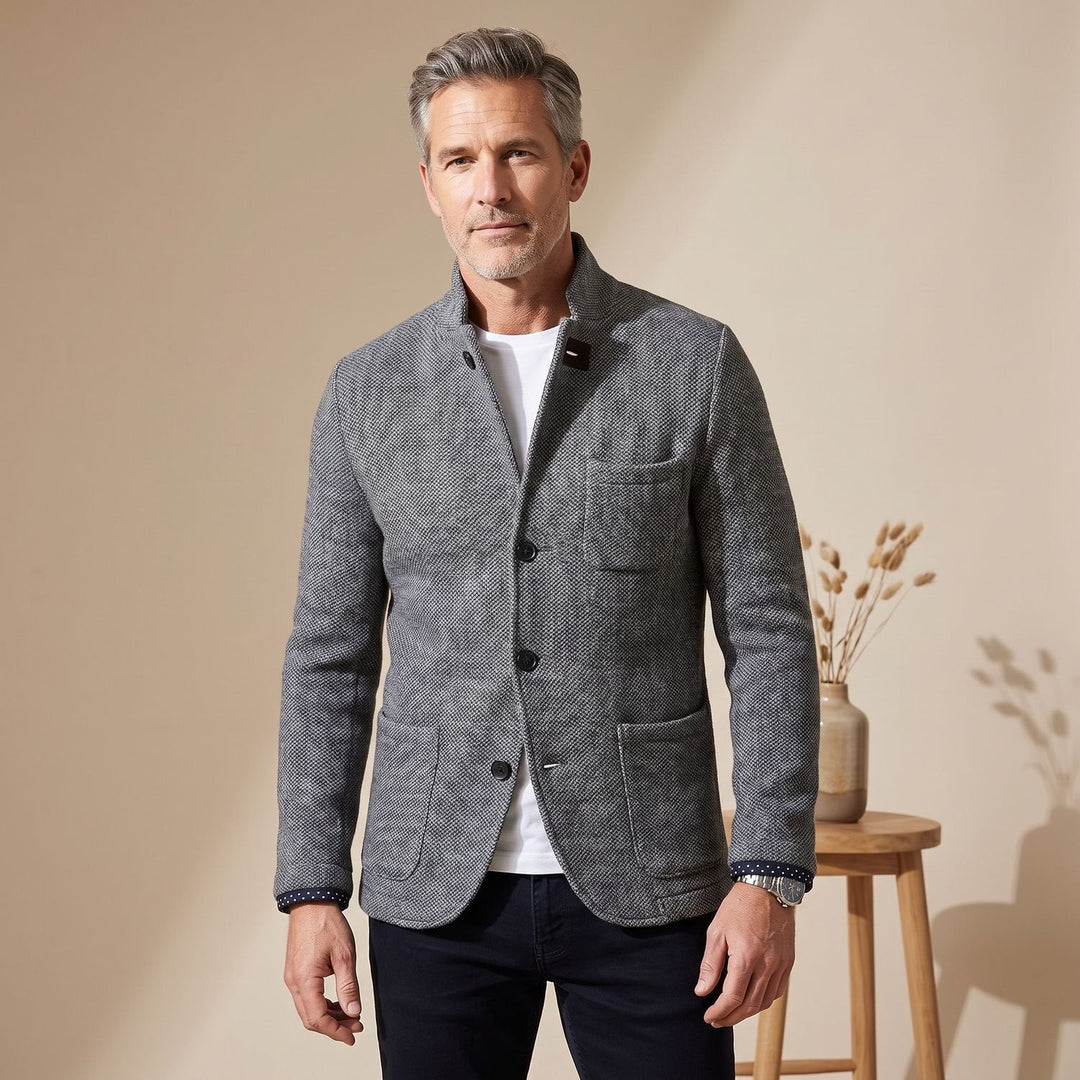 Men's Knit Blazer Cardigan – Vivy London