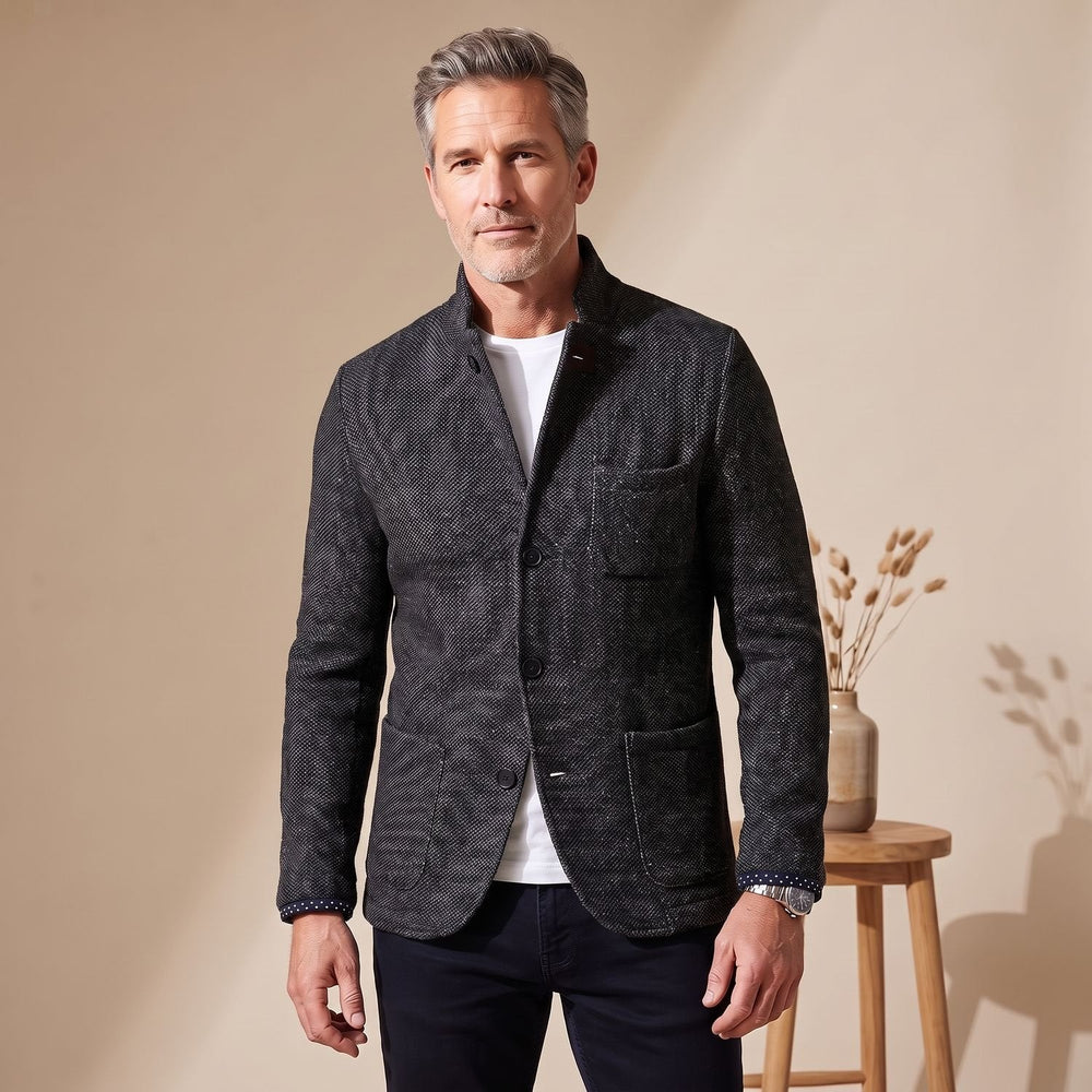 Men's Knit Blazer Cardigan – Vivy London