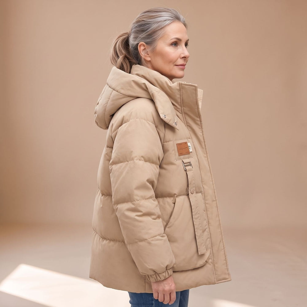 Women's Hooded Puffer Jacket – Vivy London
